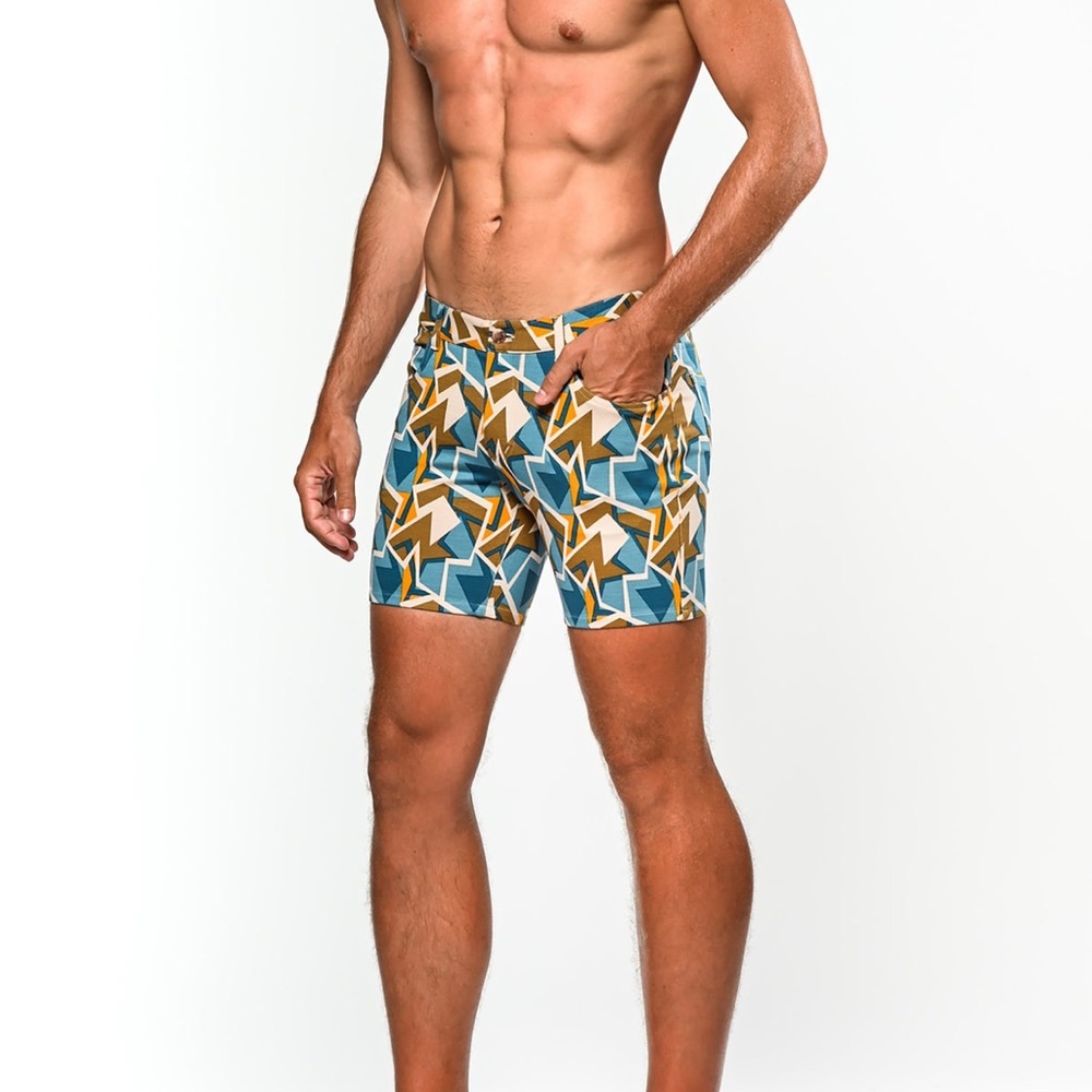St33le Limited Edition Print Shorts View 5